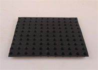 HDPE black and white drainage cell mat board for garden drainage plastic drainage sheet dimple drain board