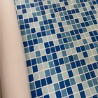 1.2 mm mosaic thickness PVC waterproof membrane for swimming pool waterproof project