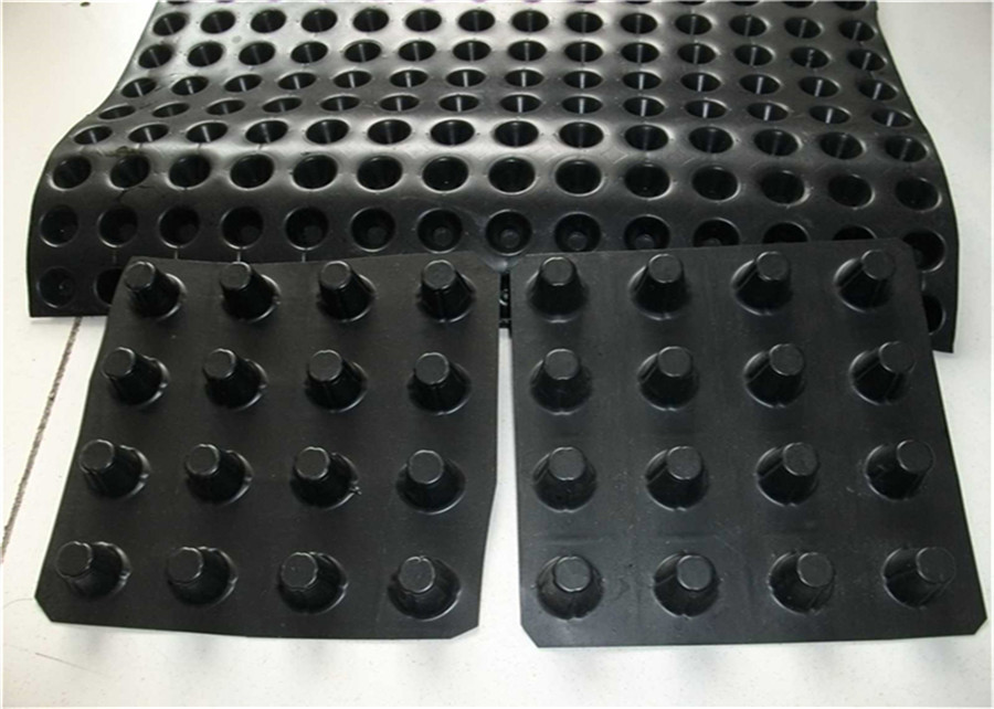 HDPE double side Sheet dimple drainage board composite drainage board