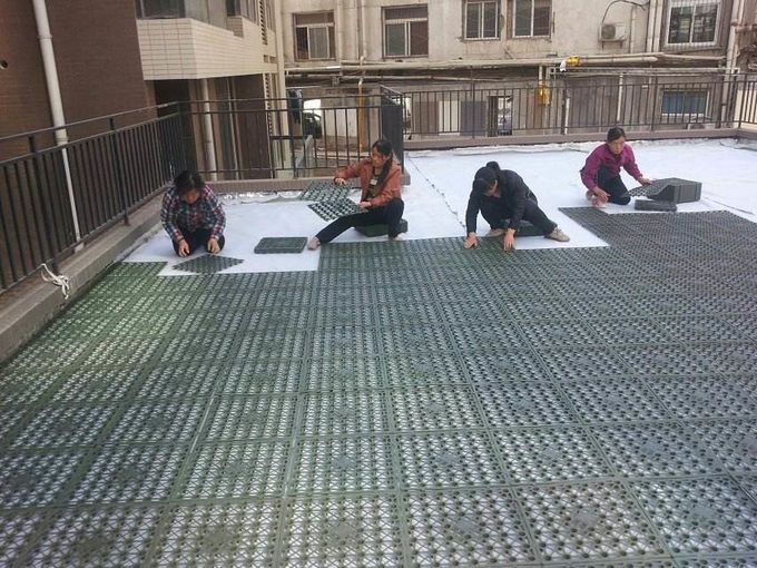 Plastic Water Drainage Board for roof garden plastic drainage board/Compound dimple waterproof HDPE drain board