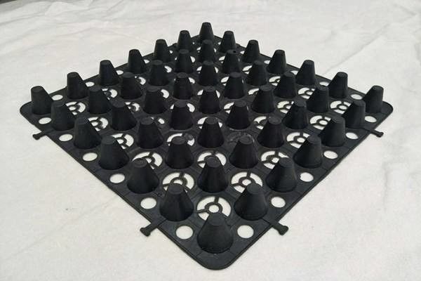 drainage materials HDPE waterproofing, single side drainage cell, 3D drainage board 1