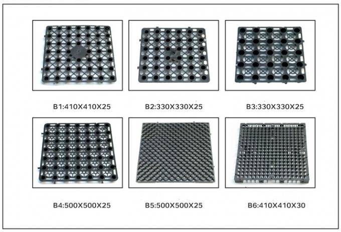 Foundation/Basement Construction High Density Polyethylene Dimpled Drain Board Sheet with 0.8mm-2.0mm Thickness 6