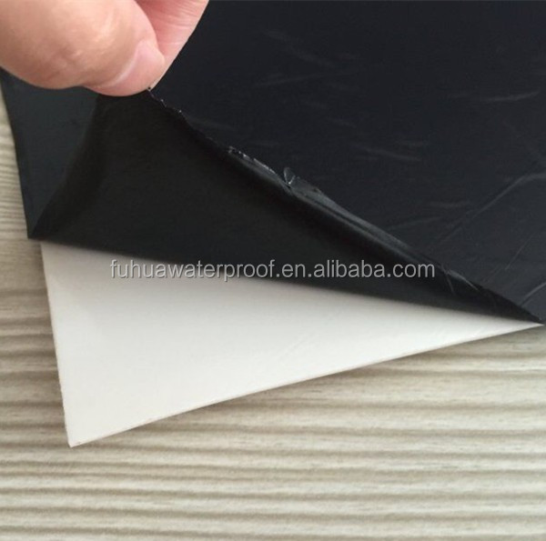 Pre Applied HDPE glue releasing film/granules Self Adhesive Membrane for Underground Waterproofing 2