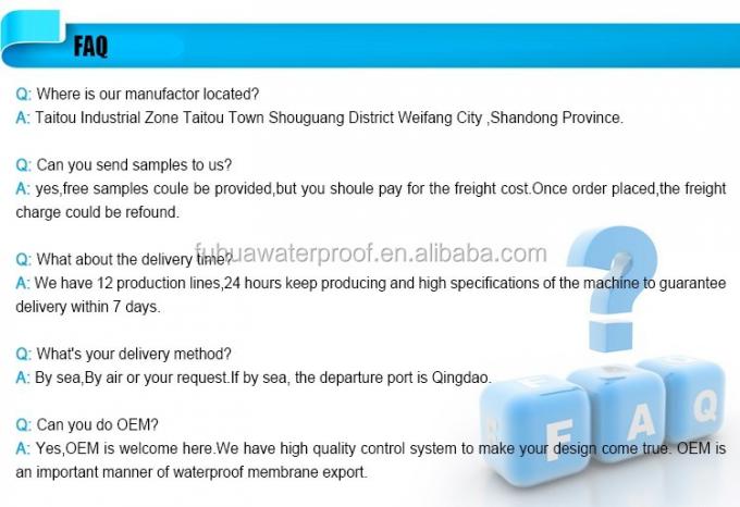 CE Certified PVC Waterproof Membrane Sheet for Roof and Tunnel Project 19