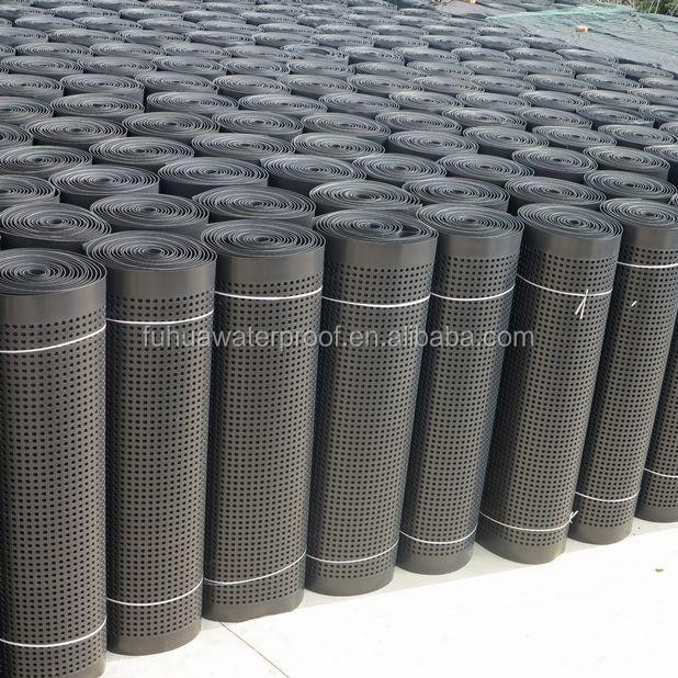 Foundation/Basement Construction High Density Polyethylene Dimpled Drain Board Sheet with 0.8mm-2.0mm Thickness 11
