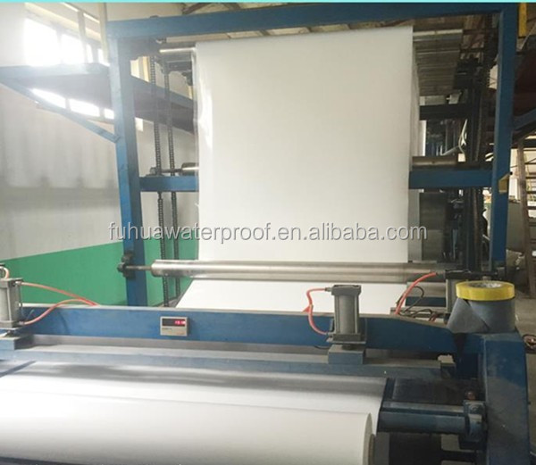 Pre Applied HDPE glue releasing film/granules Self Adhesive Membrane for Underground Waterproofing 6