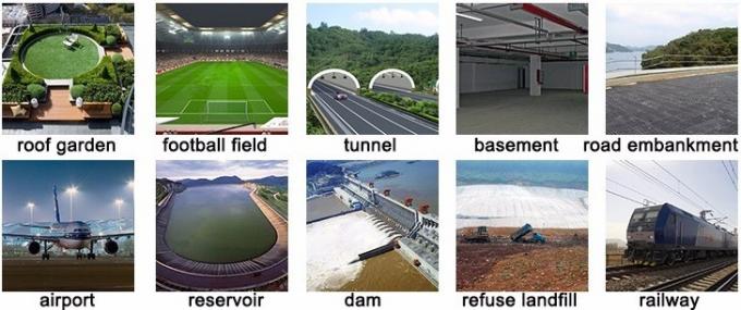 Eco-Friendly HDPE Plastic Green Roof Trays in 10m/20m/30m Length and 1M-3M Width for Performance 7