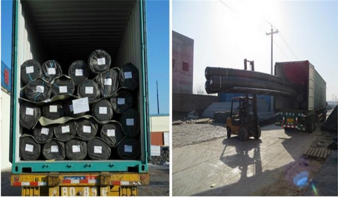 40 Mil 80mil HDPE Geomembrane Liners for Dam / Landfill / Water Pool / Farm Fish Meeting Customer Requirements 13
