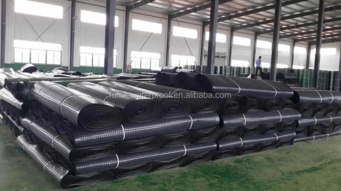 Waterproof Membrane HDPE Black and White Drainage Cell Mat Board for Garden Drainage Length 10-15m by roll 1