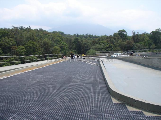 Waterproof Membrane HDPE Black and White Drainage Cell Mat Board for Garden Drainage Length 10-15m by roll 7