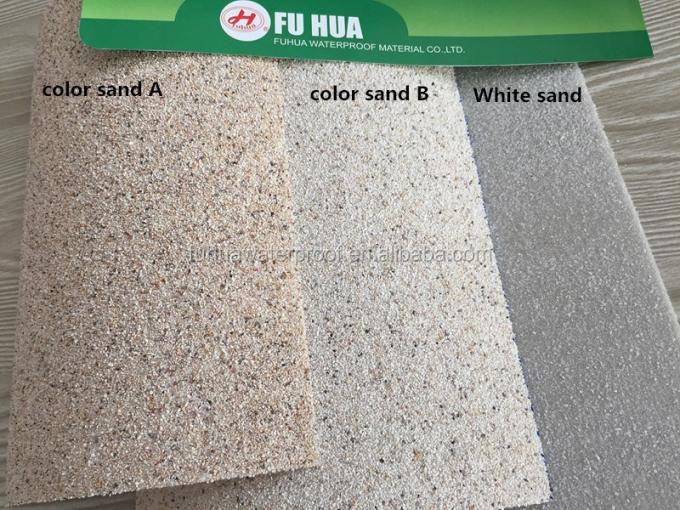 Construction Waterproofing Project Self Adhesive HDPE Waterproofing Membrane with Granules Glue 4