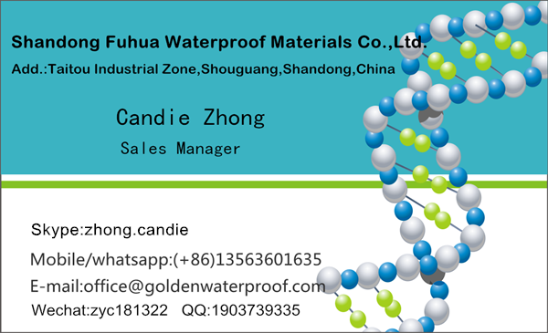 Construction Waterproofing Project Self Adhesive HDPE Waterproofing Membrane with Granules Glue 15