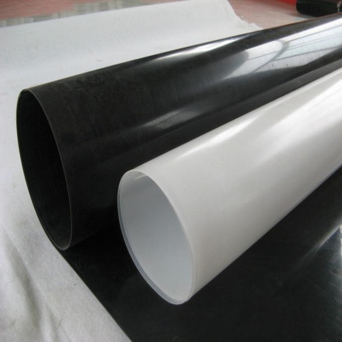 LDPE HDPE Geo Membrane Waterproof Membrane for Pool Pond Landfill 8m Wide Thickness 0.4-2.0mm Surface Double Textured 2