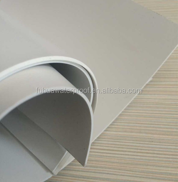 1.5mm Thickness Pvc Waterproofing Plastic Membrane With CE Certificate For Pvc Plastic Waterproofing Projects 1