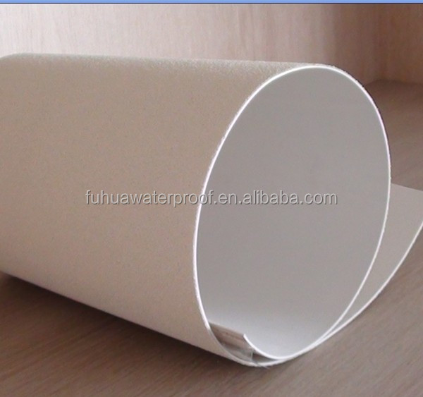 1.5mm Thickness Pvc Waterproofing Plastic Membrane With CE Certificate For Pvc Plastic Waterproofing Projects 3