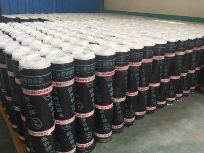 1M Width Flexible Modified Bitumen Polyester Mat Waterproofing Membrane for Durable Waterproofing Solutions 4