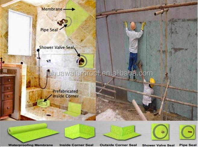 Polypropylene PEPP Waterproofing Membrane for Traditional Design Style Projects 4
