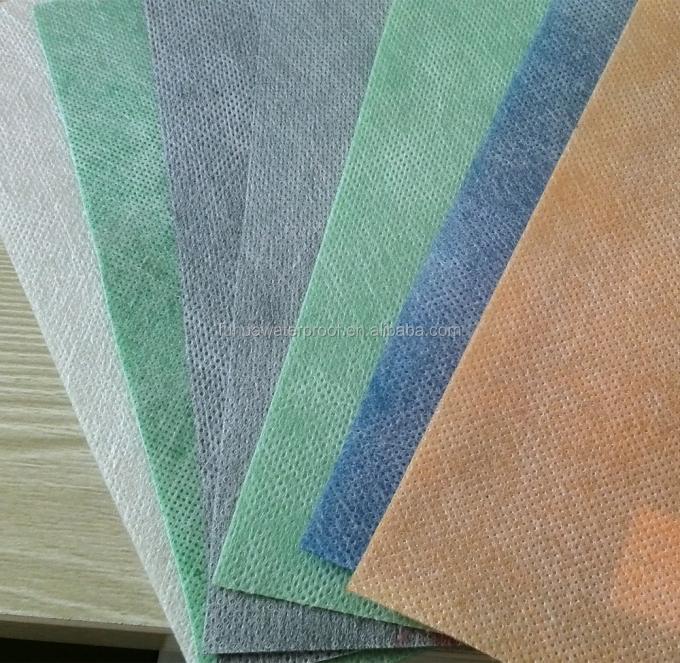Toilet Room Bathroom Floor Wall Waterproof Materials PE Membrane with PP Non Woven Fabric Chinese Design Style Length 5m-100m 0