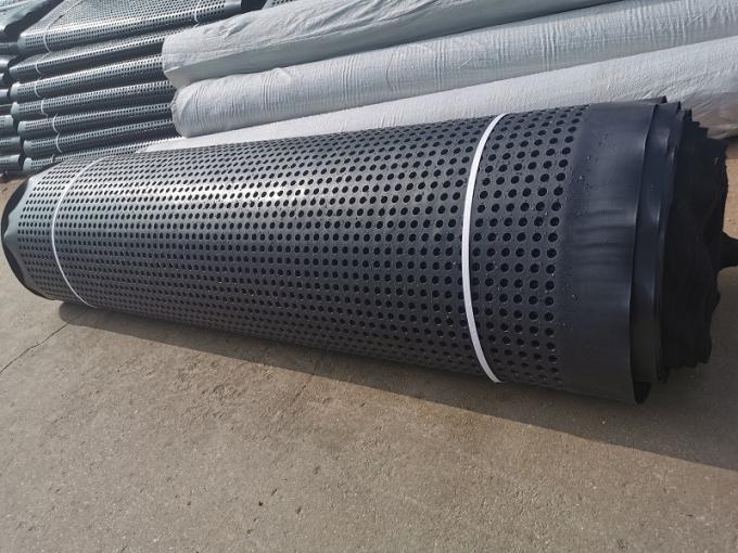 12MM Dimple HDPE Plastic Drainage Board 15m Length Life Time of More Than 50 Years for Roof Garden Parking Water Storage 8