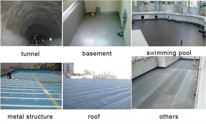 Silicon Film Surface Material Self Adhesive Asphalt SBS Modified Bitumen Waterproofing for Traditional Design Concrete Roof 6