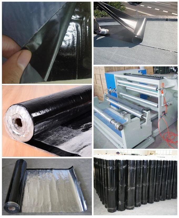 Easy Construction Self Adhesive Waterproof SBS Modified Asphalt Roofing Membrane with Customizable Surface Material 5