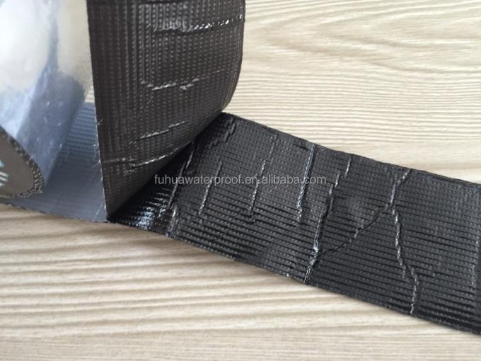 Bitumen/Asphalt Self Adhesive Aluminum Foil Tape for Waterproofing Bonding 0