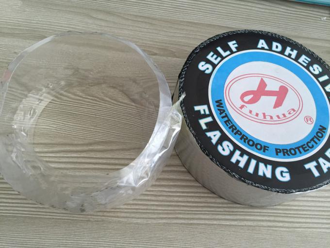 Bitumen/Asphalt Self Adhesive Aluminum Foil Tape for Waterproofing Bonding 4
