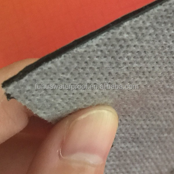 1.0m Width Polypropylene PP Fabric Nonwoven Self Adhesive Bitumen Membrane for Waterproofing 1.2/1.5/2.0mm Thickness 0