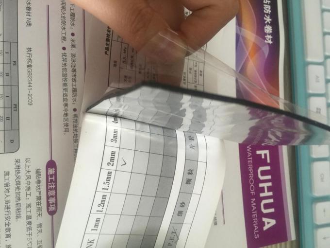 1m Width Self Adhesive SBS Asphalt Waterproof Roll Sheet Membrane with Polyester Mesh Reinforcement 5