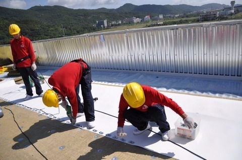 High Density Polethylene Geomembrane PE Impermeable Waterproof Membrane 1.0mm/1.5mm/2.0mm Width 2.1M/6.9ft TPO/PVC/TPO 7