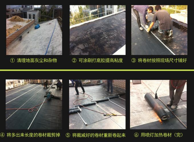 Customized Width Self Adhesive Bitumen Waterproofing Membrane Modern Design for Building Project 5
