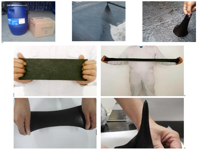 Drying Time Outside Drying ≤12 hours Weifang Spraying Rubber Waterproof Coating/liquid Rubber Bitumen for Waterproof Membrane 3