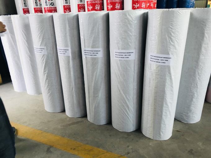 Customized Color Polypropylene Polyethylene Waterproofing Membrane for Hotel Construction Project 11