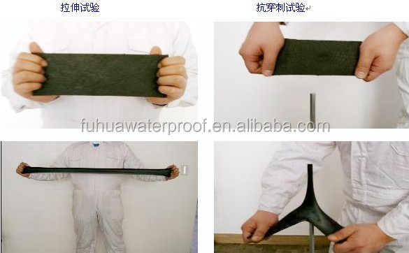 Non-Curable Rubber Modified Asphalt Coating for Waterproofing and Other Waterproofing Materials in Chinese Design Style 2