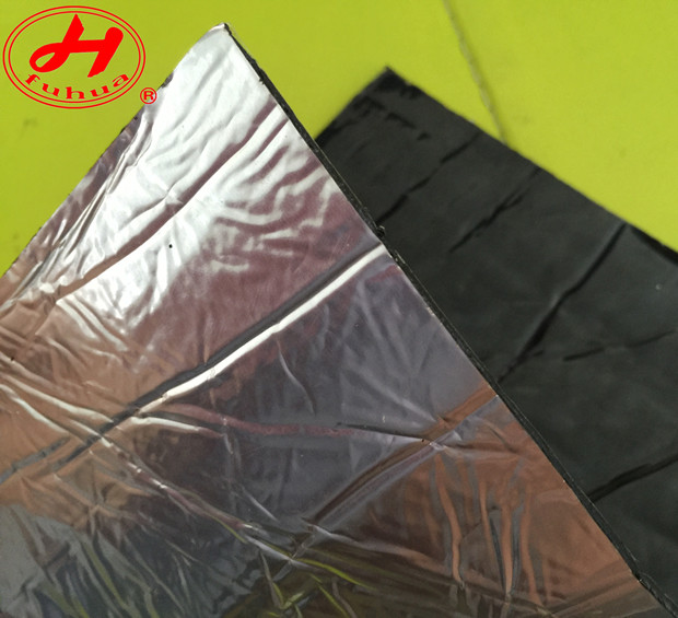 SBS Self Adhesive Aluminum Roofing Sheet Waterproof Bitumen Membrane 1.0mm-5.0mm Thickness Waterproof Durable 2