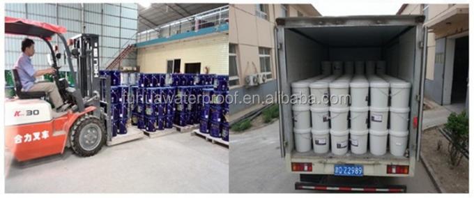 Customers' Required Roofing Liquid Waterproof Materials JS Compound Waterproofing Coating Paint for Cement Flat 8