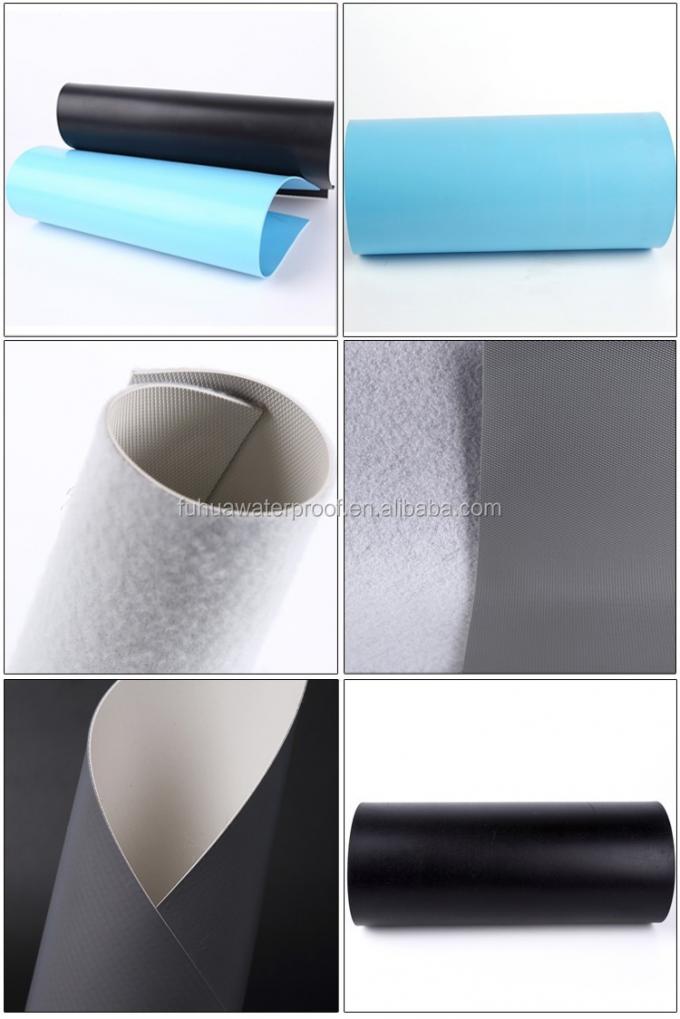 CE Certified PVC Waterproof Membrane Sheet for Roof and Tunnel Project 6