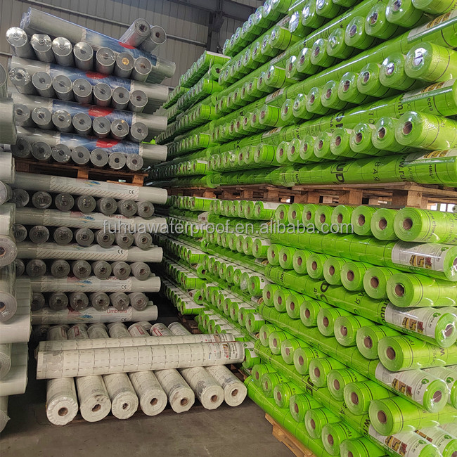 CE Certificate ISO Customized 100gsm Green PP PE Roofing Breathable Membrane with UV Resistance 7