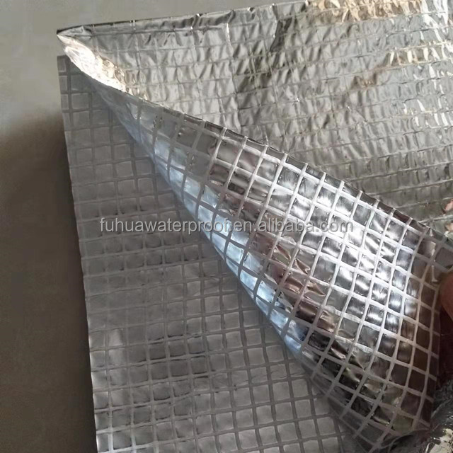 1.5m Width Aluminium Reflective Breathable Membrane Vapor Barrier for House Wrapping and Waterproofing 0