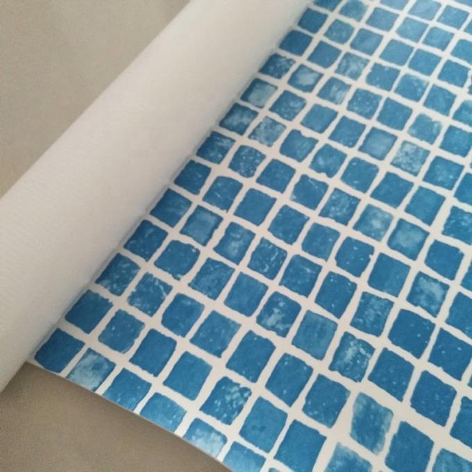 Customized UV Resistance Mosaic PVC Waterproof Membrane Pvc Pool Liner Factory Direct Sales 3