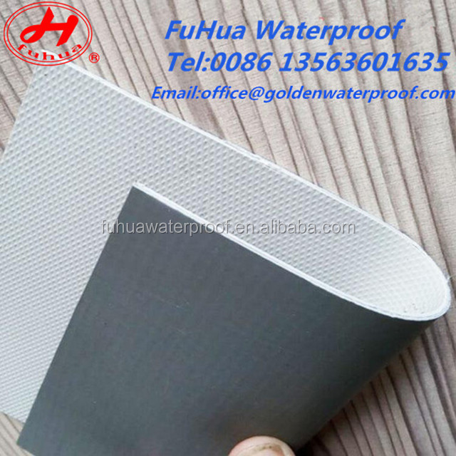 Waterproof Projects Customized Double Color Uv Resistance PVC Membrane Pvc Foil for Pvc Pond Liner 2.05m/2.0m/1.0m Width 4