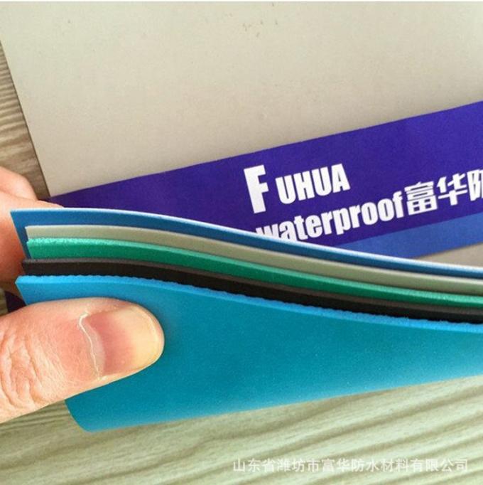 PVC Roofing Rolls 1.5mm Waterproof Membrane for Tunnel and Garbage Disposal Facilities 0