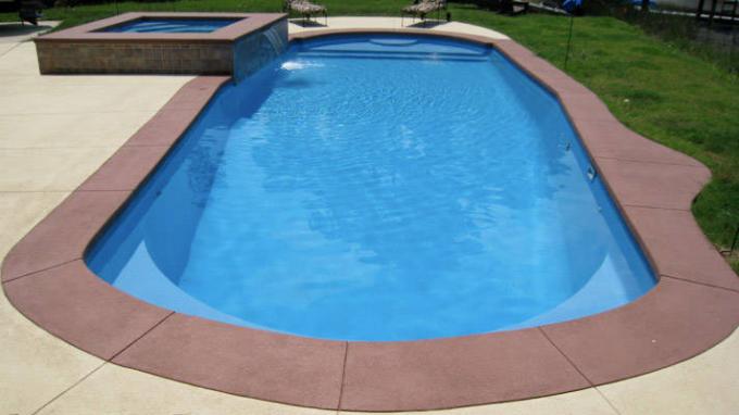 Insulation Style Reinforced Mosaic PVC Swimming Pool Liner Waterproof Membrane 1.65m Width for Durabilit 6