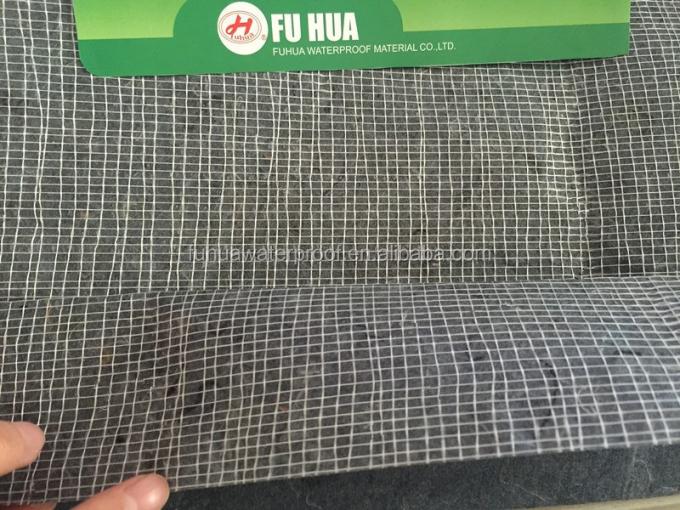 Black 180gsm 200gsm Polyester Nonwoven Felt Base Mat for Bitumen Waterproofing Membrane 0