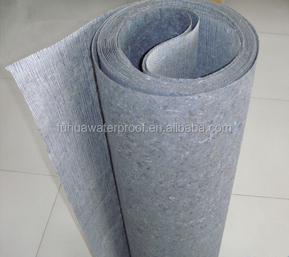 Black 180gsm 200gsm Polyester Nonwoven Felt Base Mat for Bitumen Waterproofing Membrane 2
