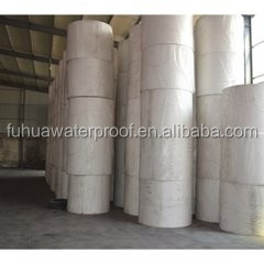 180gsm-200gsm Polyester Nonwoven Felt/Fabric for Bitumen Waterproofing Membrane in White and Green Length 800m-1500m 3