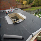 1.2mm 1.5mm 2.0mm Polyrubber Waterproof Membrane EPDM Liners Fleece Back Rolls for Infrastructure Construction 5