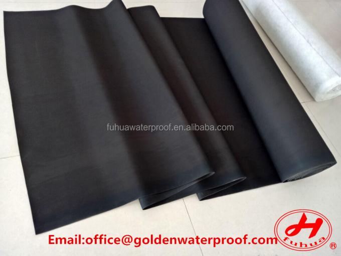 1.2m-4m Width EPDM Rubber Sheet Waterproof Membrane for Exposed Roofing ISO9001/14001 Certificate 0