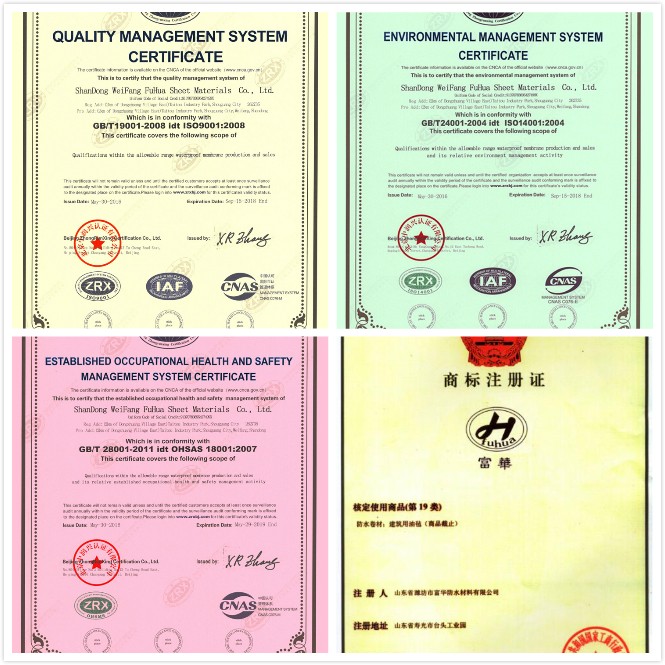 ISO9001/14001 Certified EPDM Rubber Liner for Swimming Pool Pond Waterproof and Long-Lasting 12