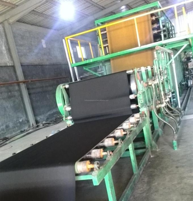 EPDM Rubber Sheet Waterproofing Roll Roofing Width 3m to 50m Ethylene Propylene Diene Monomer 4
